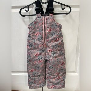 19$ ❤️ 12-18M Girls' Snow Bib Pants Suit